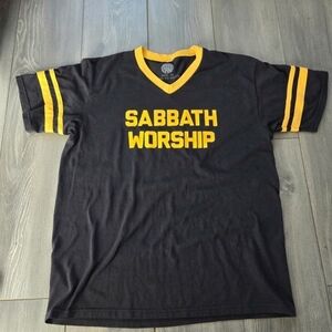 RidingEasy Records "Sabbath Worship" Ringer T-Shirt